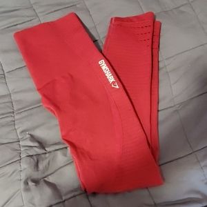 Beet Red Gymshark OG Seamless Legging